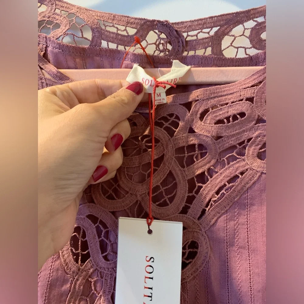 Anthropologie airy peasant